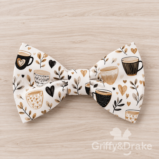 Coffee Talk Bow Tie (Preorder)