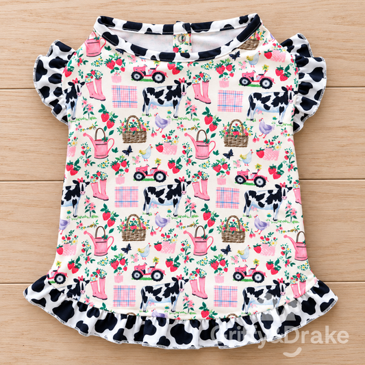 Holy Cow Ruffle Shirt