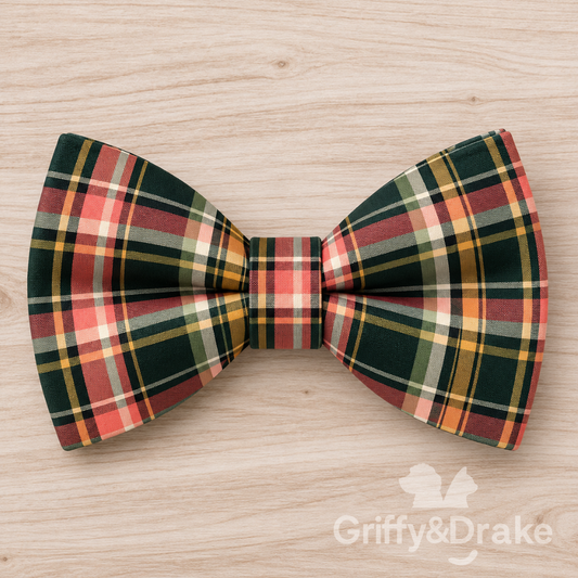 Plaids & Posies-Wildflower Wishes Bow Tie (Preorder)
